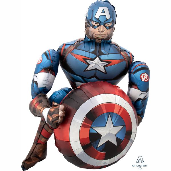 Маска Капитан Америка - Captain America (17 см)