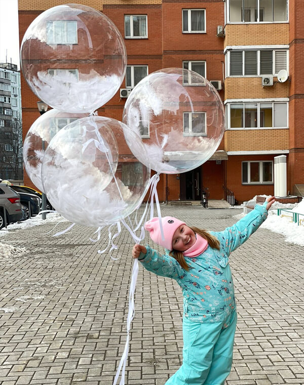 Воздушные шары баблс купить в Москве