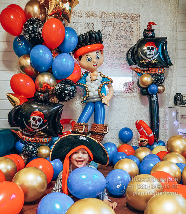 Как организовать пиратскую вечеринку на день рождения ребенку! | Праздники и булавки | Дзен