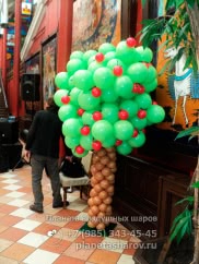 Лесное украшение праздника
