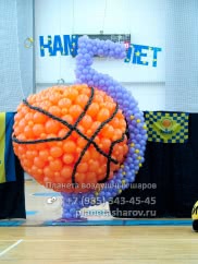 Оформление дня рождения Баскетбольного клуба