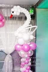 Украшение свадьбы воздушными шарами