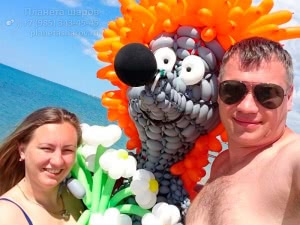 Приключение Ежика из воздушных шариков