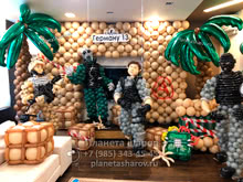 Воздушные шары с военной тематикой