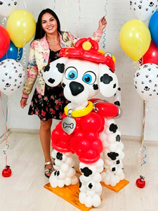 Обучение по созданию фигур из шаров