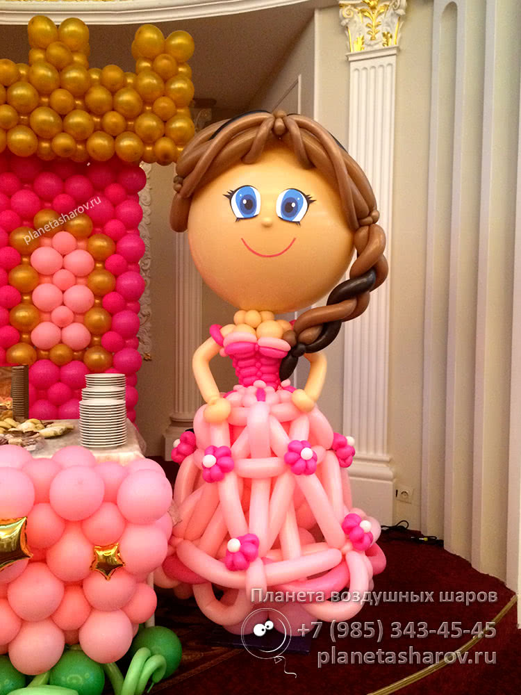 Замок из воздушных шаров Замок из воздушных шаров