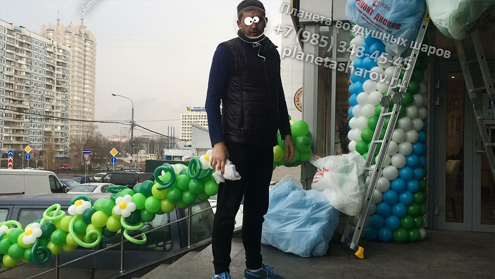 Праздничное оформление торгового центра Праздничное оформление торгового центра