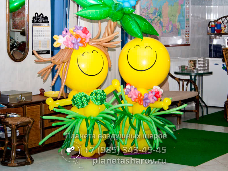 Оформление гавайской вечеринки Оформление гавайской вечеринки