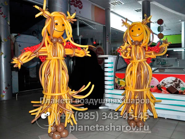 Оформление торгового центра на масленицу