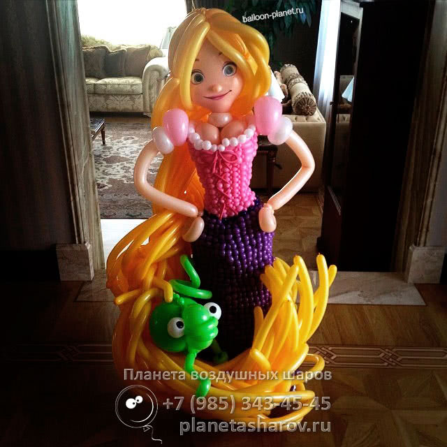 Рапунцель из шаров Рапунцель из шаров