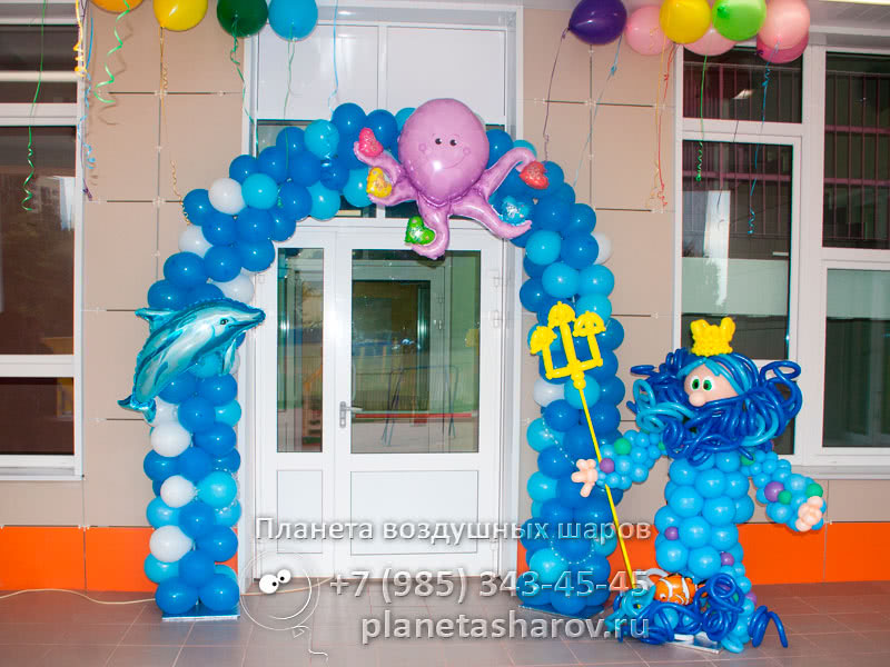 Выпускной в морском стиле