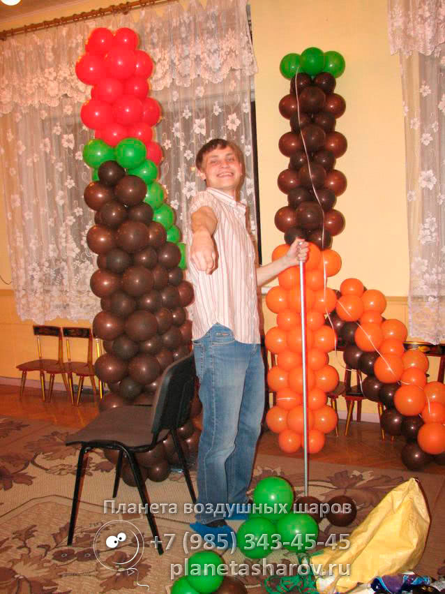 Украшение выпускного в детском саду