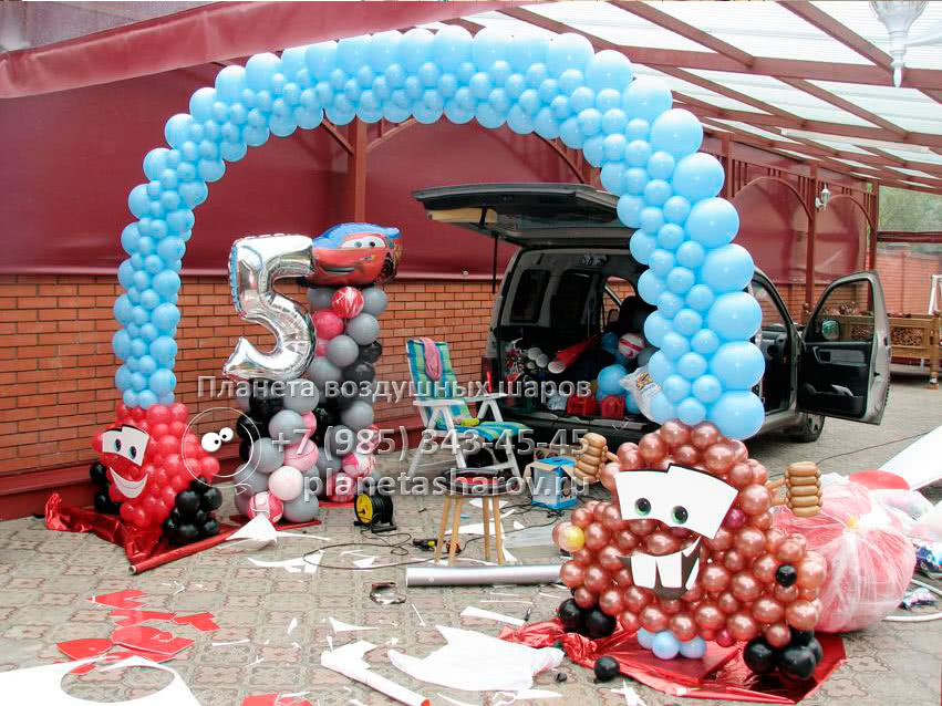 День рождения в стиле Тачки День рождения в стиле Тачки