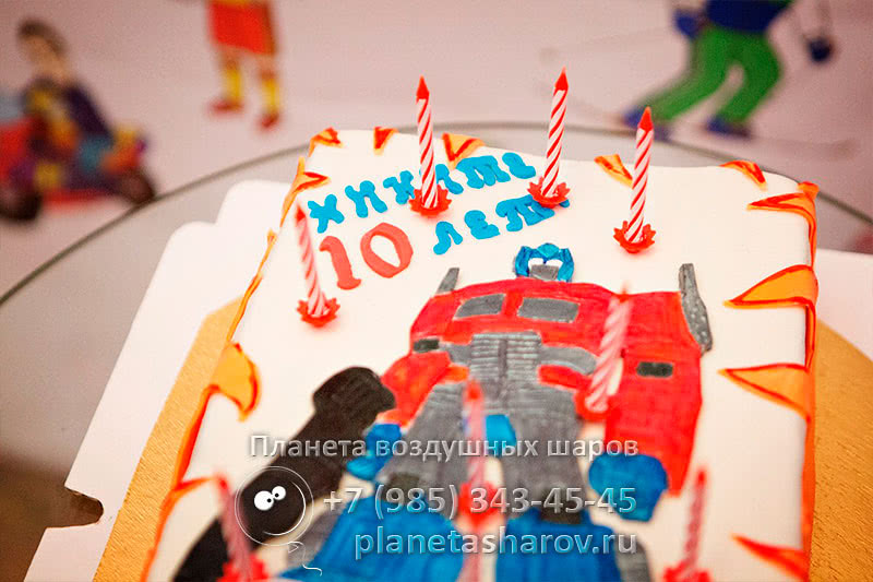 Трансформеры из шаров на день рождения Трансформеры из шаров на день рождения