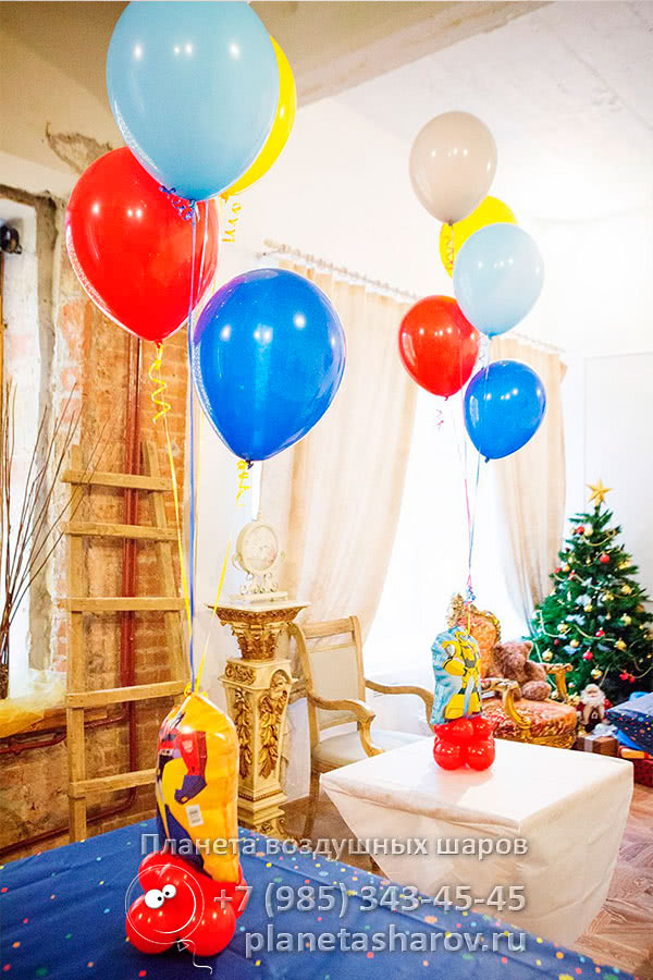 Трансформеры из шаров на день рождения Трансформеры из шаров на день рождения