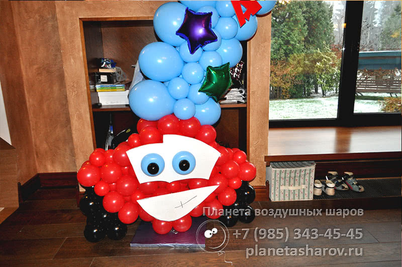 Тачки из шаров