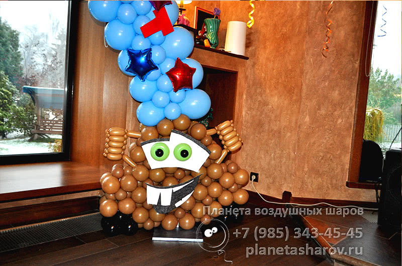 Тачки из шаров