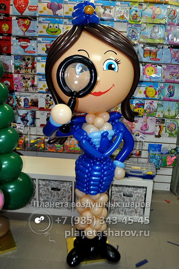 Полицейские из шаров