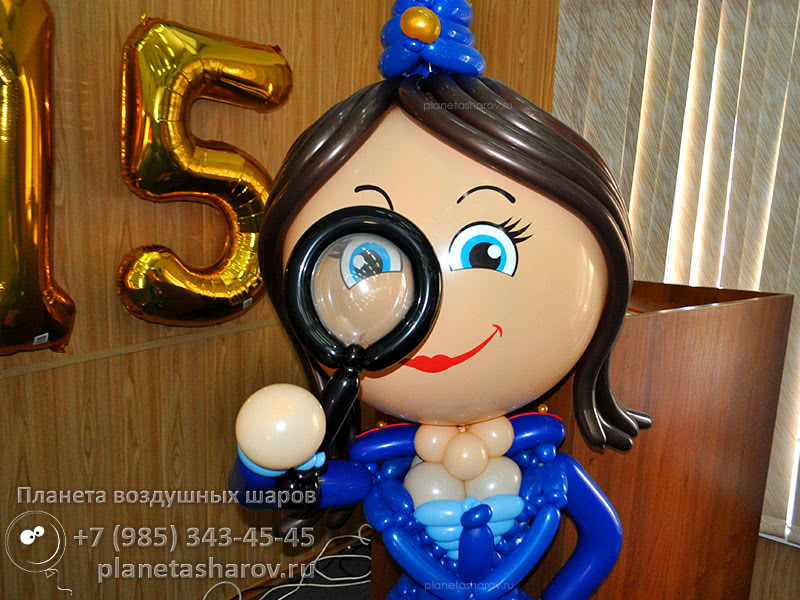 Полицейские из шаров