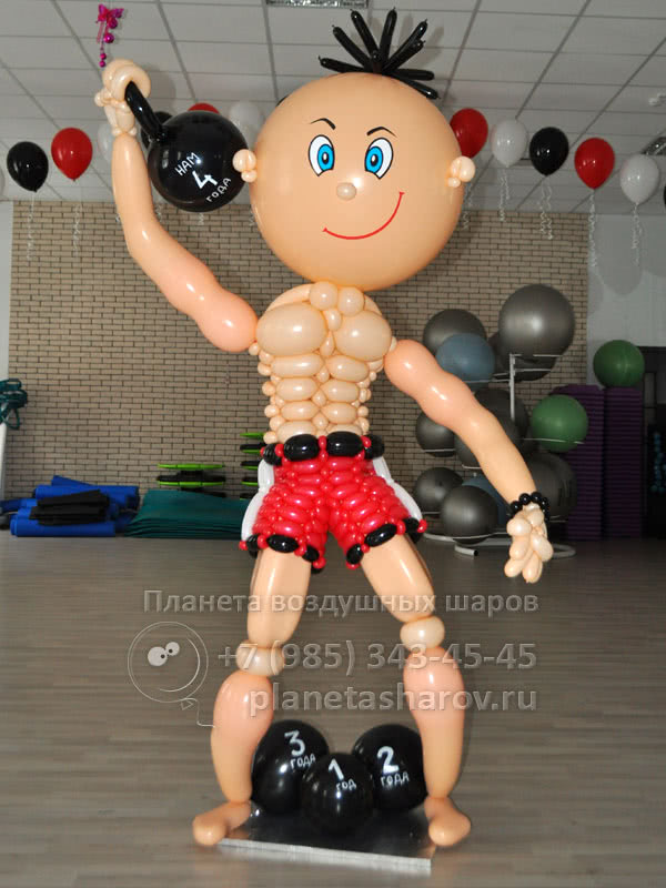 Оформление фитнес клуба