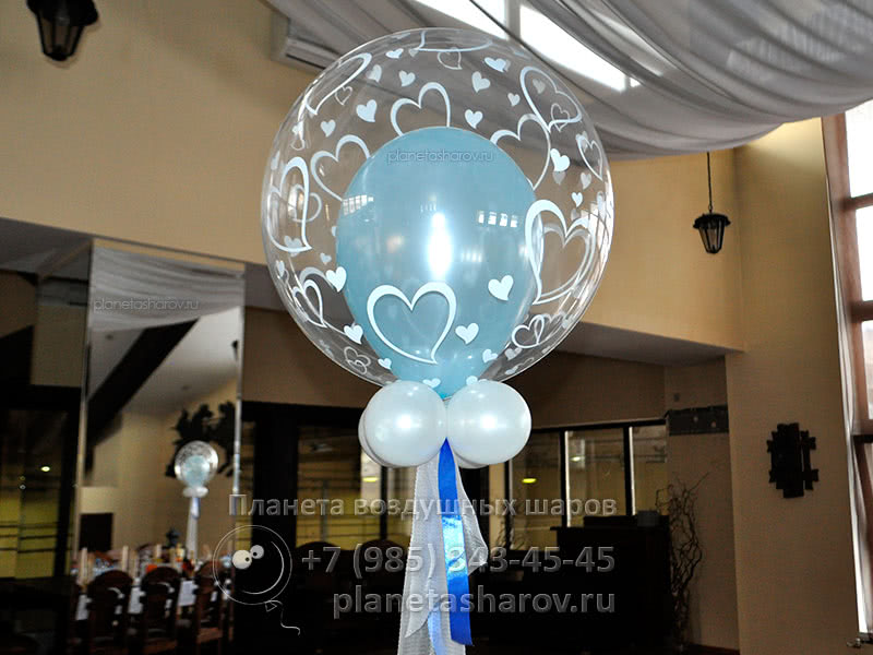 Свадьба в голубых тонах