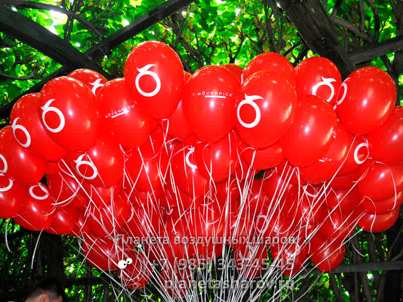 Раздача шаров для акции MÖVENPICK Раздача шаров для акции MÖVENPICK