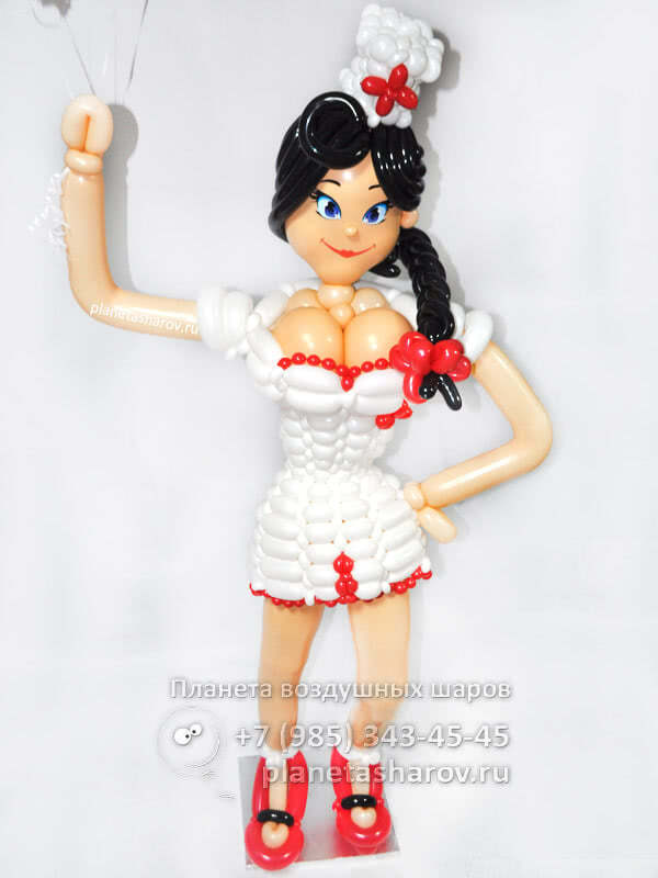 Медсестра из шаров