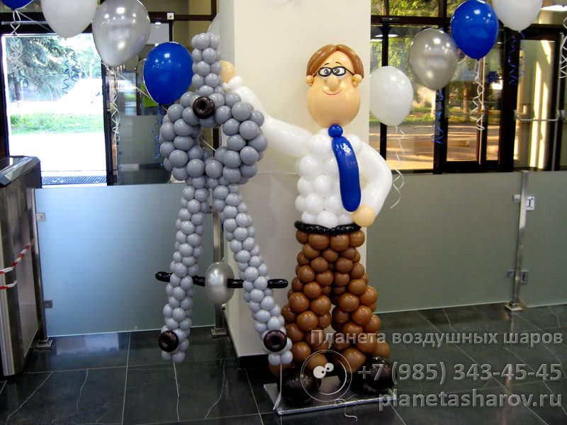 Строитель из шаров Строитель из шаров