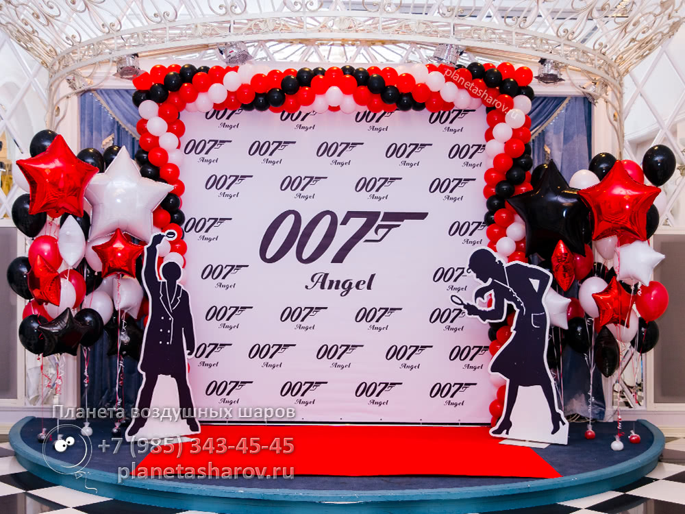 День рождения в стиле шпионы