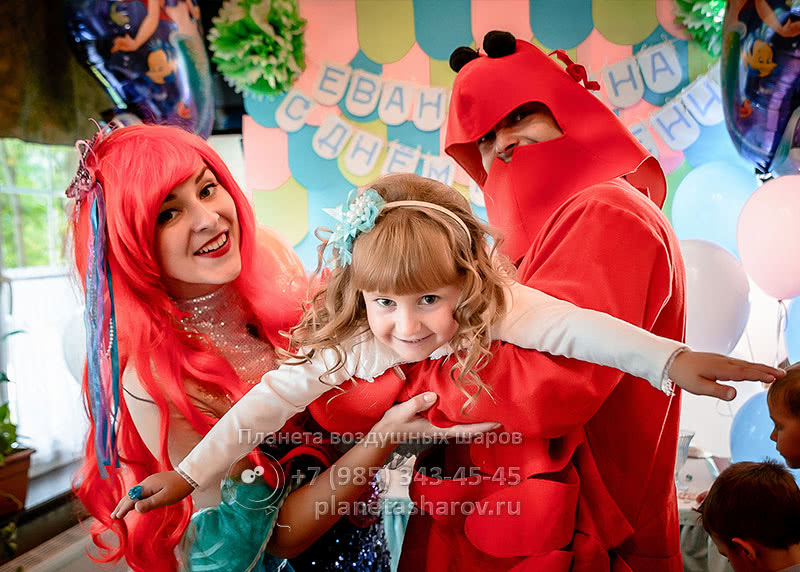 День рождения в стиле русалочки День рождения в стиле русалочки