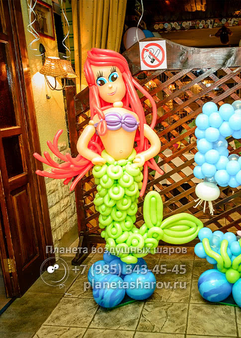 День рождения в стиле русалочки День рождения в стиле русалочки