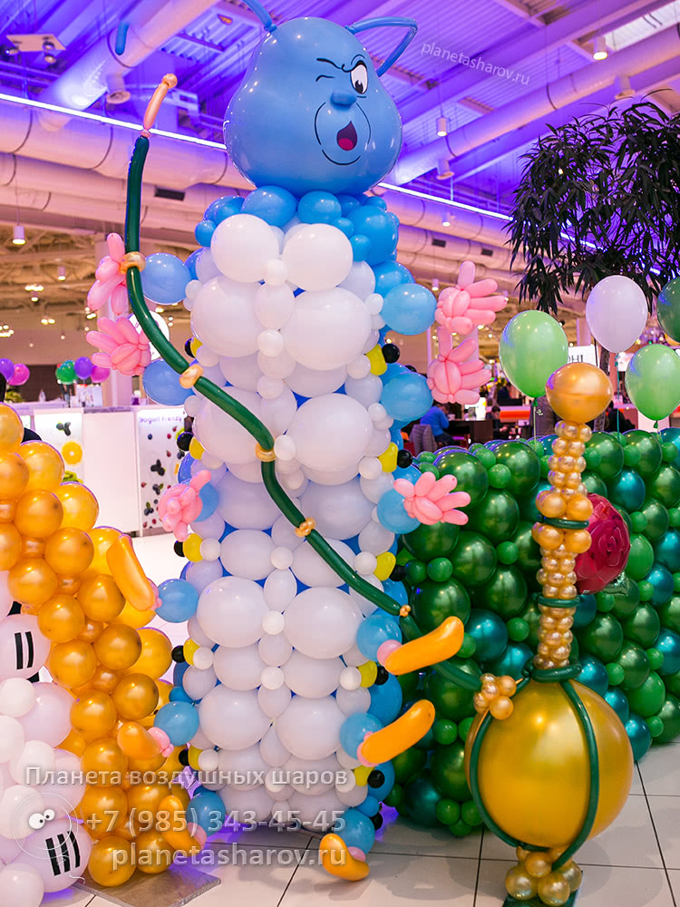 Алиса в стране чудес - оформление детского праздника