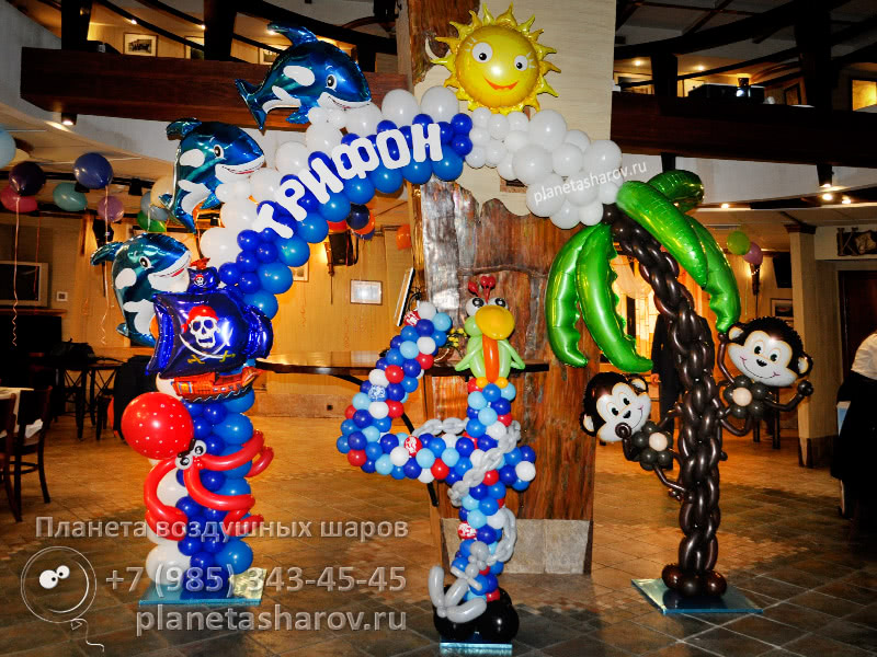 День рождения в пиратском стиле День рождения в пиратском стиле