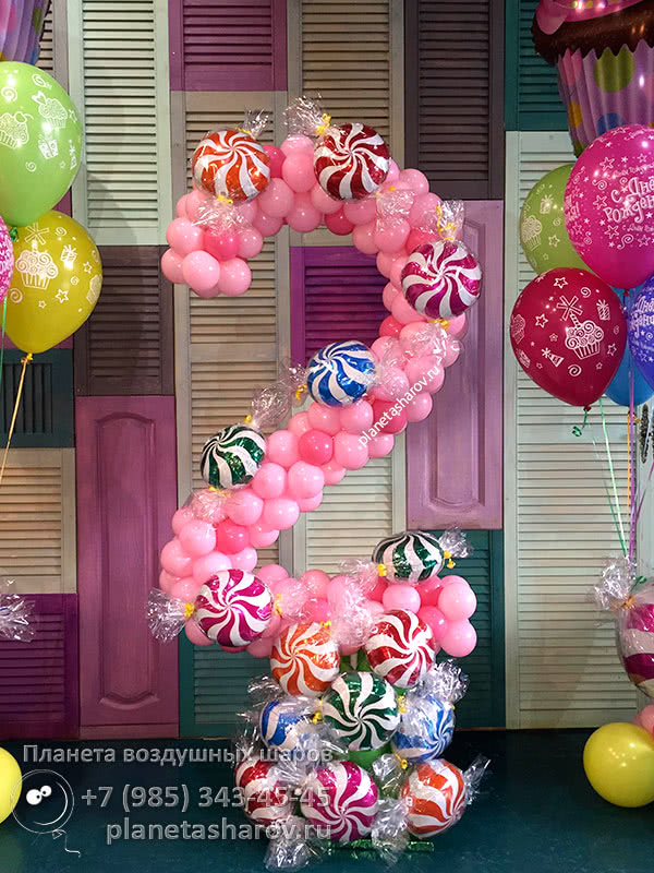 Оформление сладкого праздника