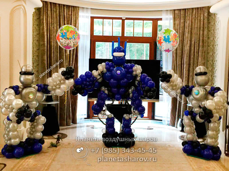Роботы из шаров