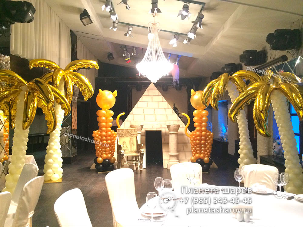 Оформление в египетском стиле Оформление в египетском стиле