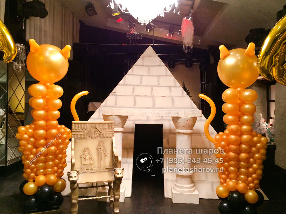 Оформление в египетском стиле Оформление в египетском стиле