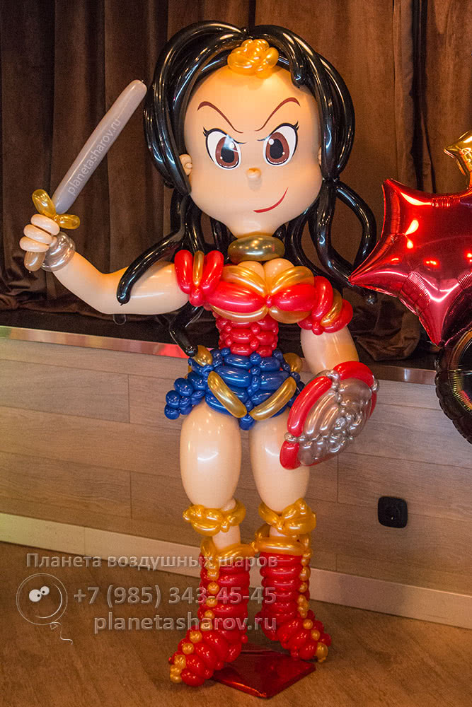 Оформление с супергероями из комиксов DC Лига справедливости