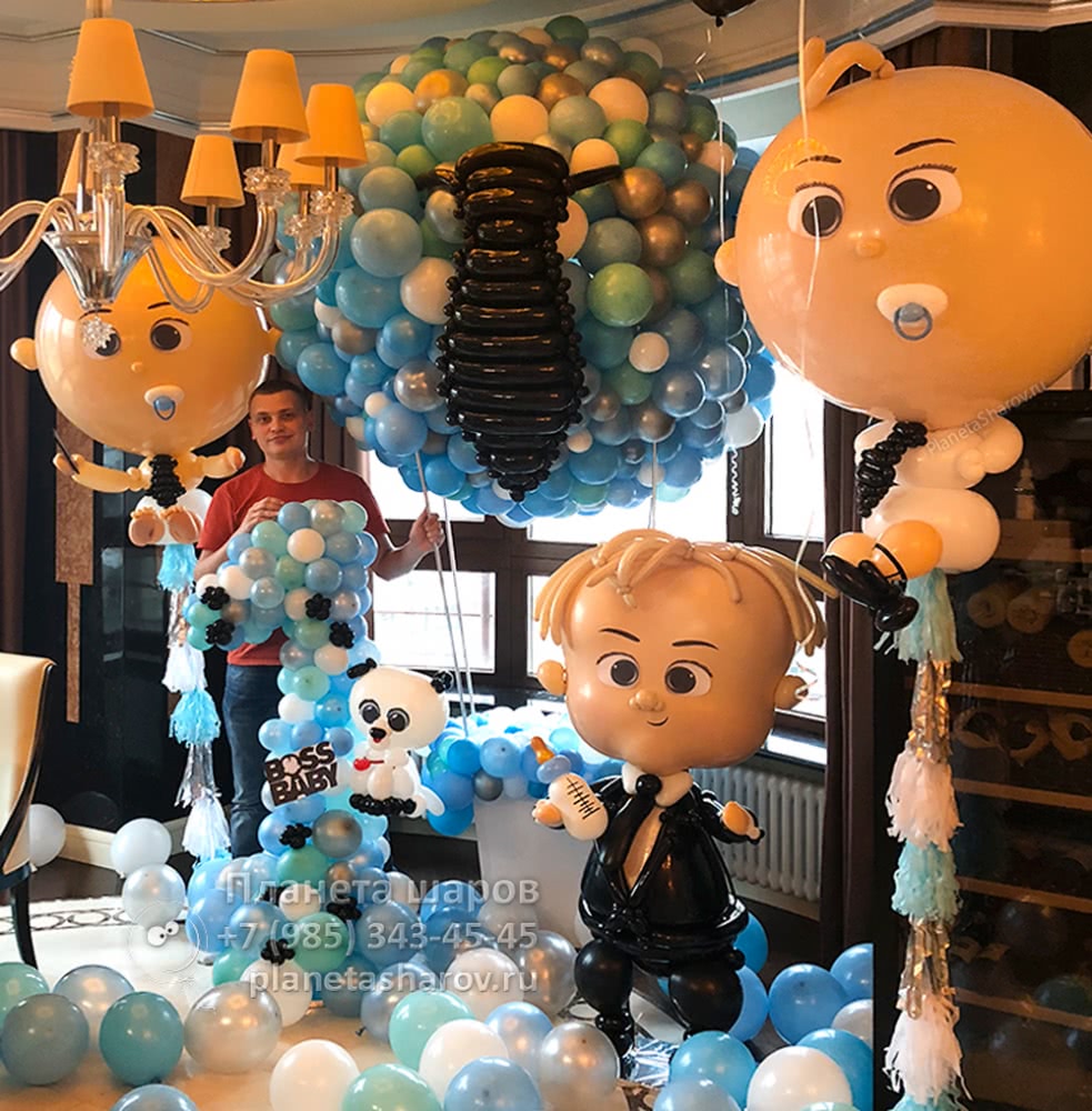 1 годик в стиле маленького босса