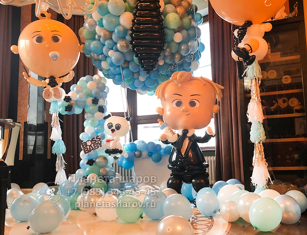 1 годик в стиле маленького босса