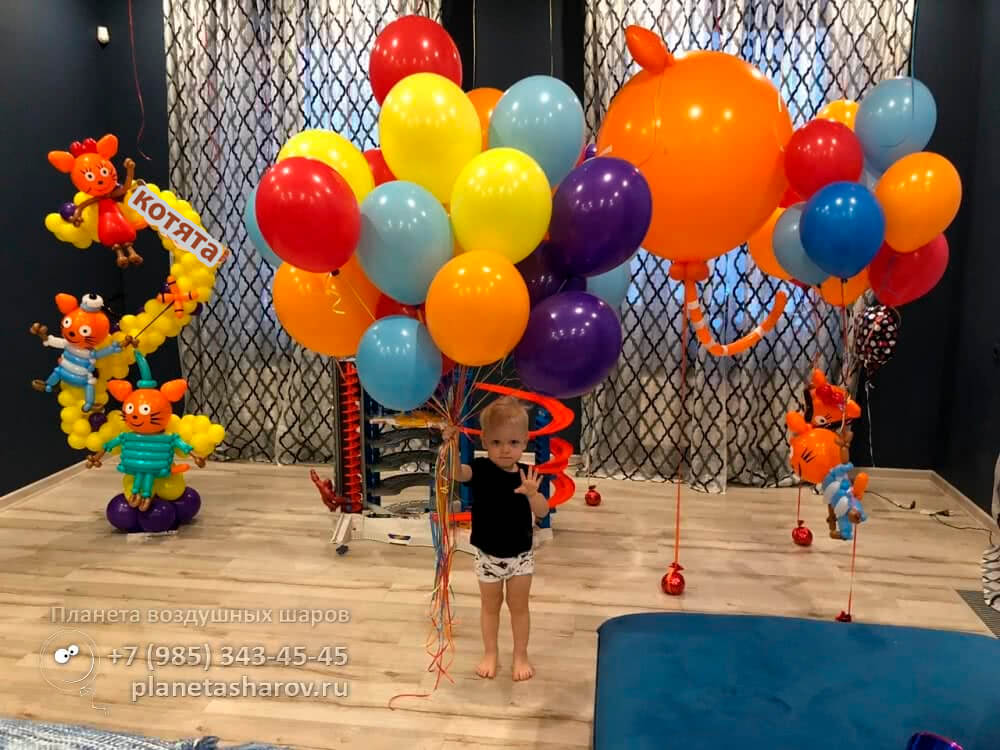 День рождения в стиле котиков