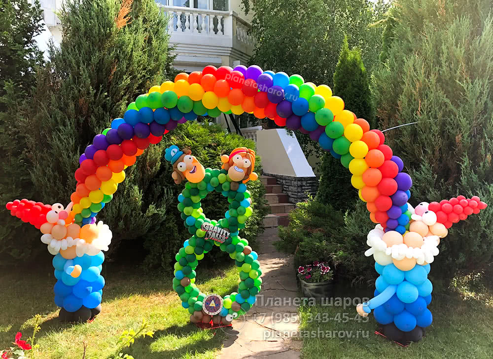 День рождения в стиле "Гравити Фолз"