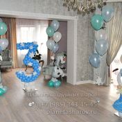 Оформление дня рождения на 3 года