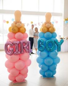 Бутылочки мальчик - девочка