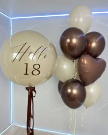 Фонтан в стиле с цифрой