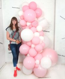 Гирлянда из больших шаров