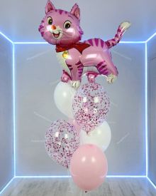 Фонтан с кошечкой