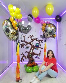 Набор шаров на Хеллоуин
