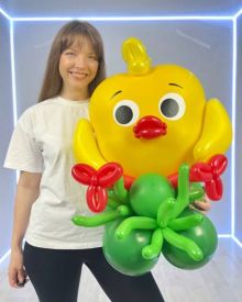 Цыпленок из шаров