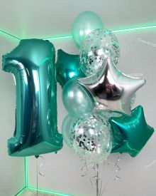 Комплект шаров на первый День Рождения 